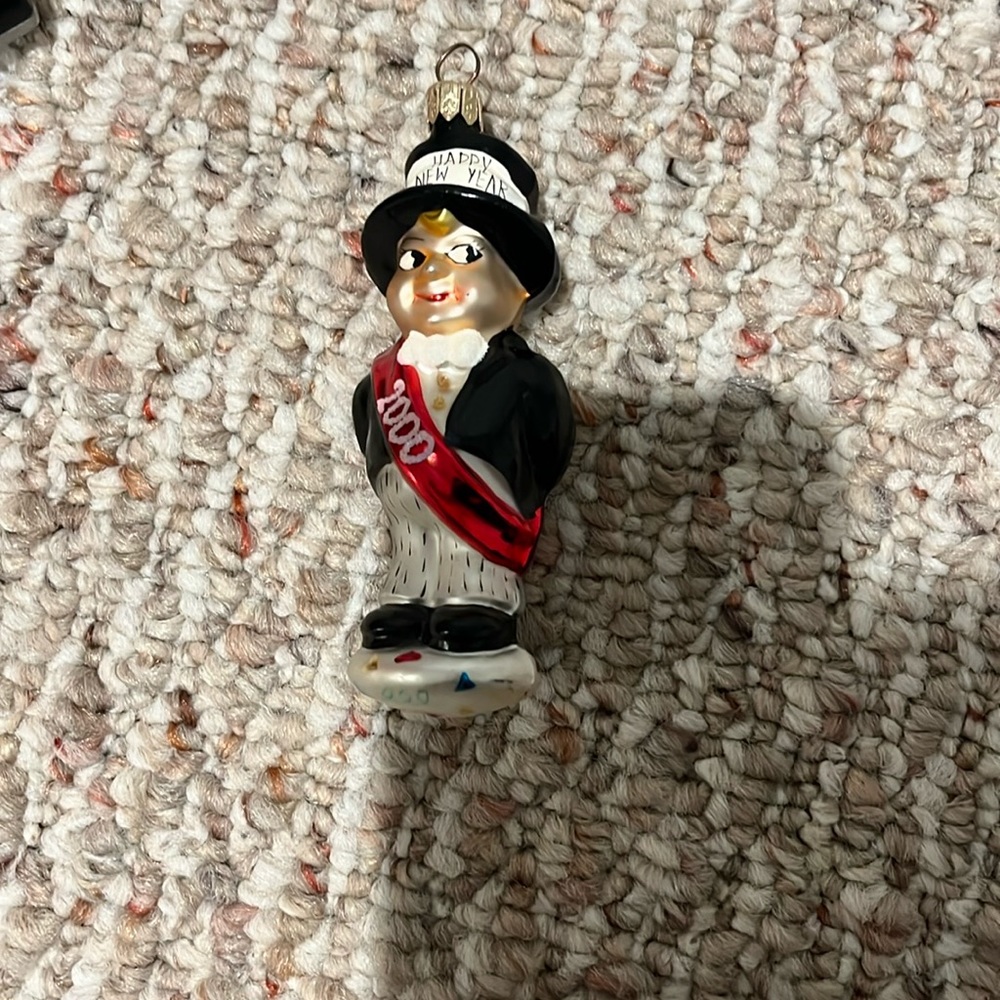 Happy new year ornament